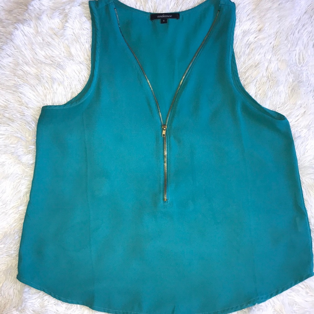 Chiffon sleeveless top